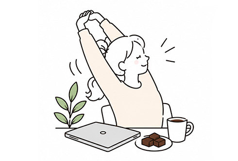 疲れたときのひと休みに