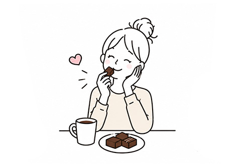 食後のデザートに