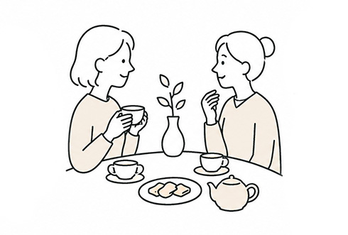 お茶うけに楽しむおかき